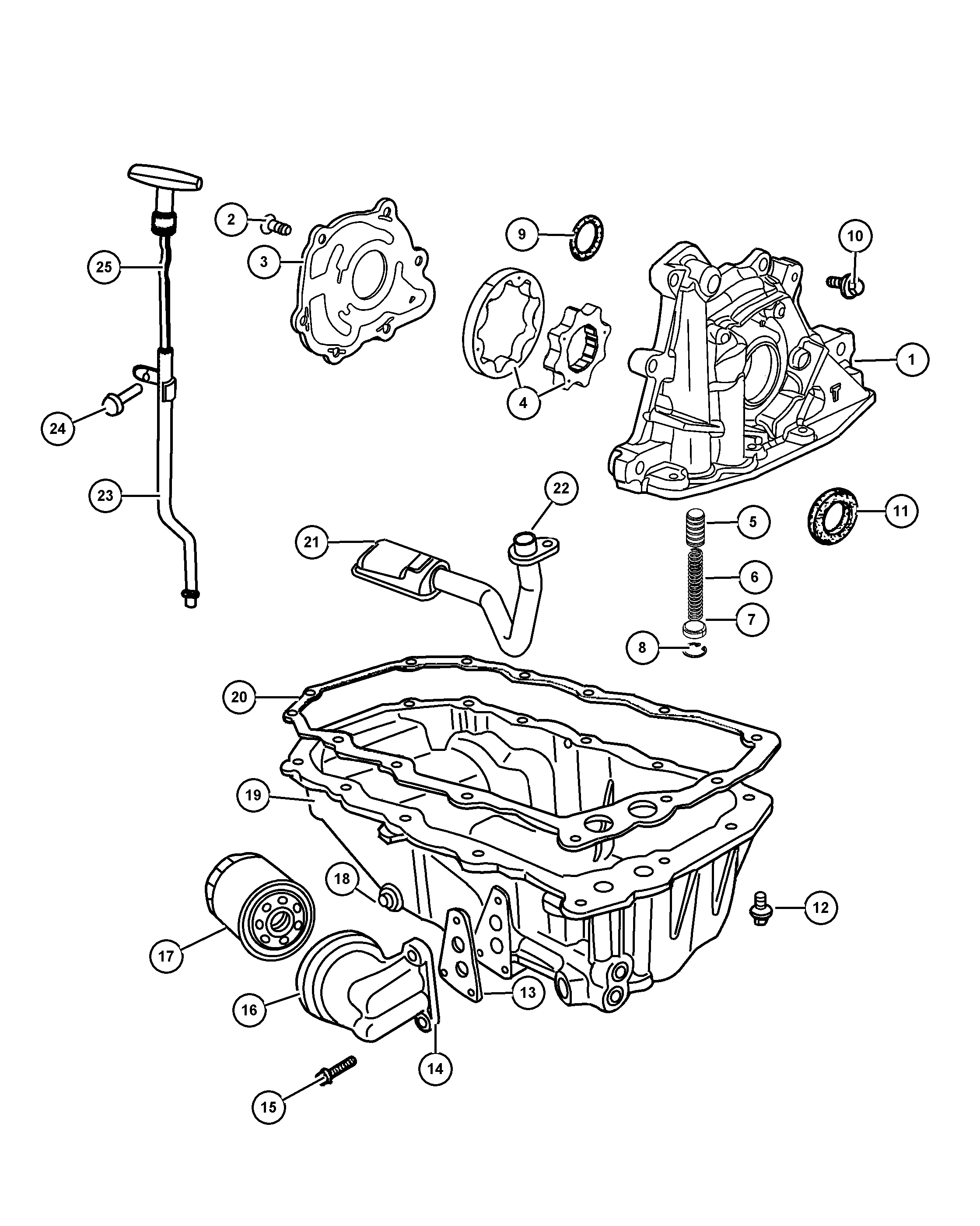 Chrysler 4105 409AC - Oil Filter autospares.lv