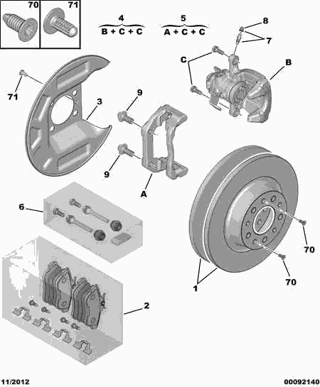 DS 4249 91 - Brake Disc autospares.lv