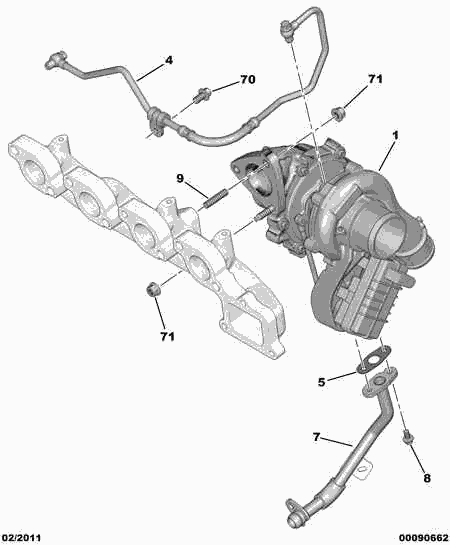 CITROËN/PEUGEOT 96 665 079 80 - NUT autospares.lv