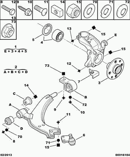 DS 3640 51 - Track Control Arm autospares.lv