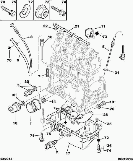 AKRON 1171 72 - Engine oil sump filter probe: 01 pcs. autospares.lv