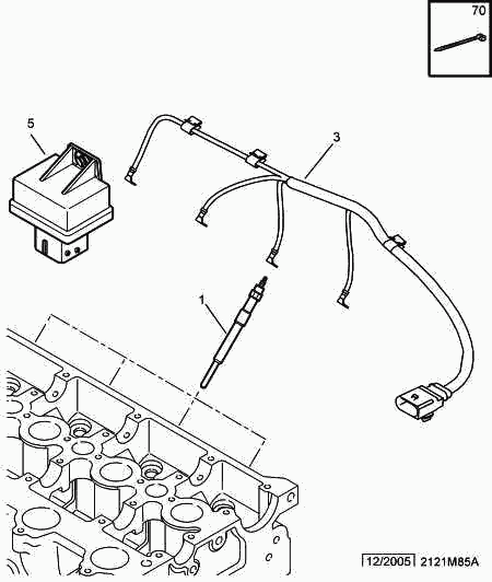 CITROËN 5960.A0 - Plug - preheating plug control box: 04 pcs. autospares.lv