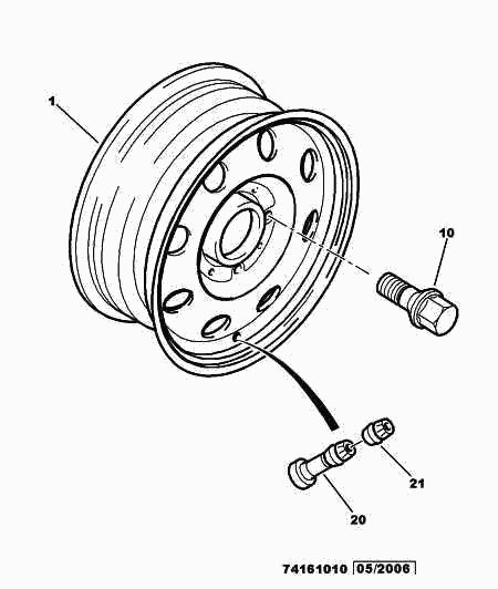 VANLEO 5405 57 - Wheels: 16 pcs. autospares.lv