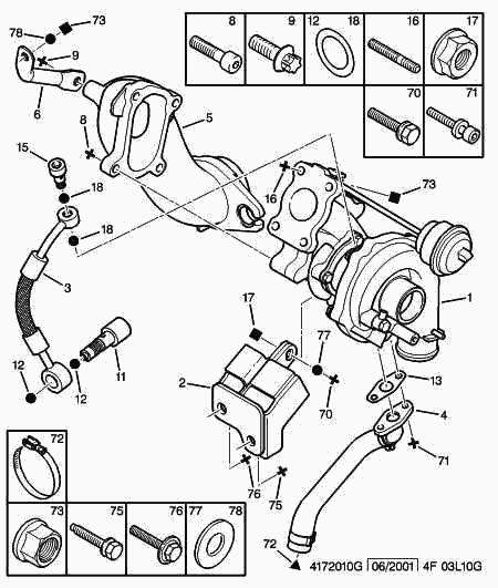 PEUGEOT (DF-PSA) 0380 21 - Gasket, charger autospares.lv