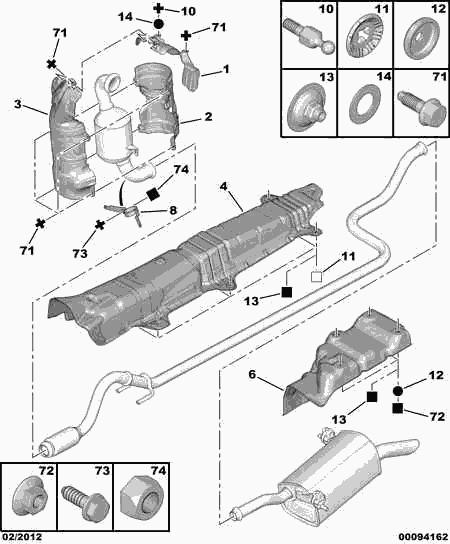 PEUGEOT (DF-PSA) 1723.HP - Brake Power Regulator autospares.lv