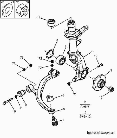 Opel 3 52 352 - Bush of Control / Trailing Arm autospares.lv