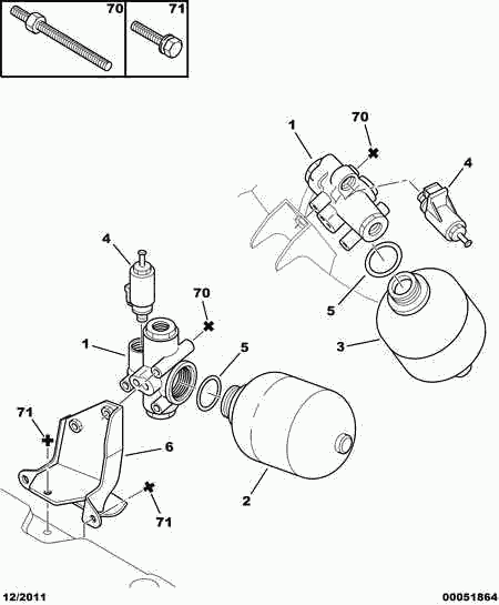 CITROËN 96 045 530 - Rigidity regulator sphere: 01 pcs. autospares.lv