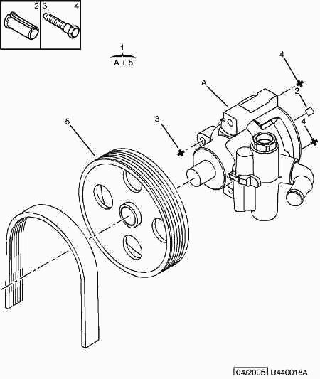 CITROËN/PEUGEOT 4007 JC - Power steering pump: 01 pcs. autospares.lv