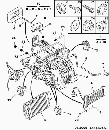 PEUGEOT 6441 L2 - Resistor, interior blower autospares.lv