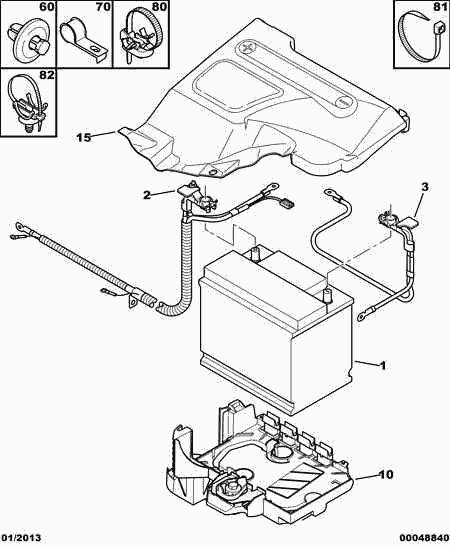 CITROËN/PEUGEOT 5600 NN - Starter Battery autospares.lv