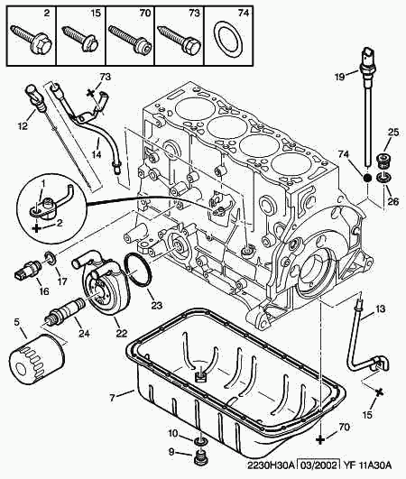 DS 1109 T1 - Engine oil sump filter probe: 01 pcs. autospares.lv