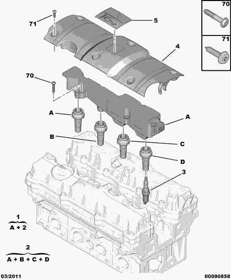 CITROËN 5970.99 - Engin spark plug ignit electr modul coil: 01 pcs. autospares.lv