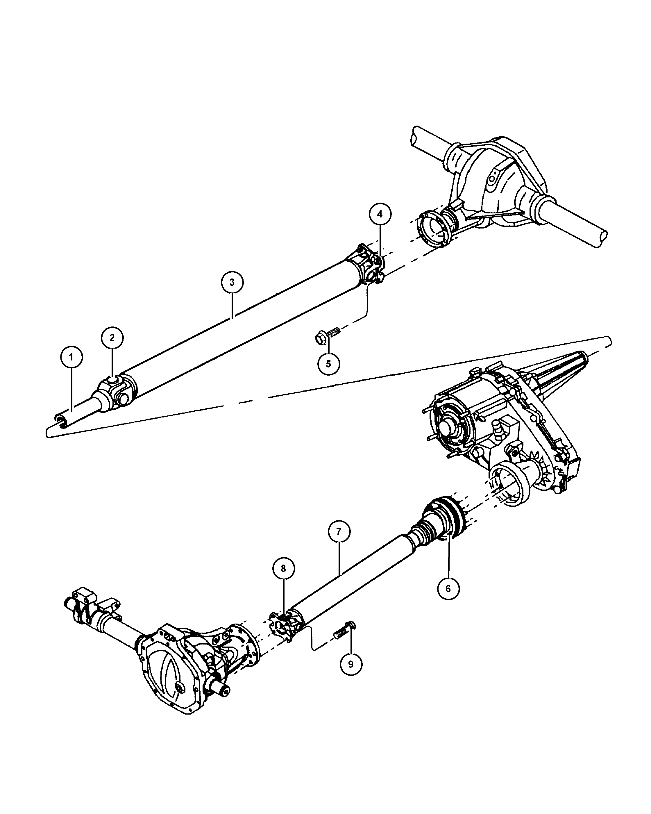 Jeep 488 2793 - Shaft, propeller,front and rear-an 5: 1 pcs. autospares.lv