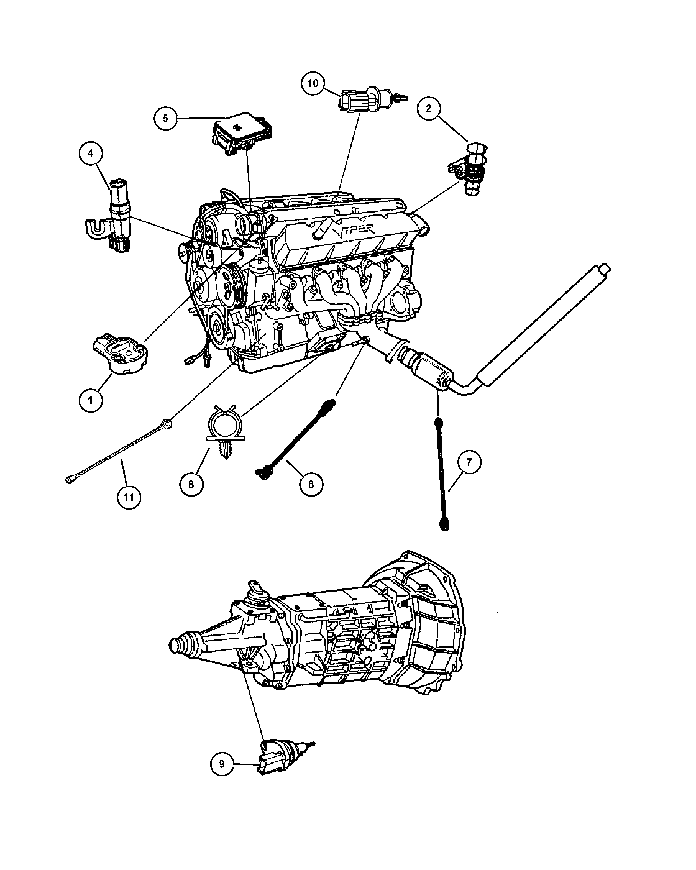 Dodge 56041 699AA - Lambda Sensor autospares.lv