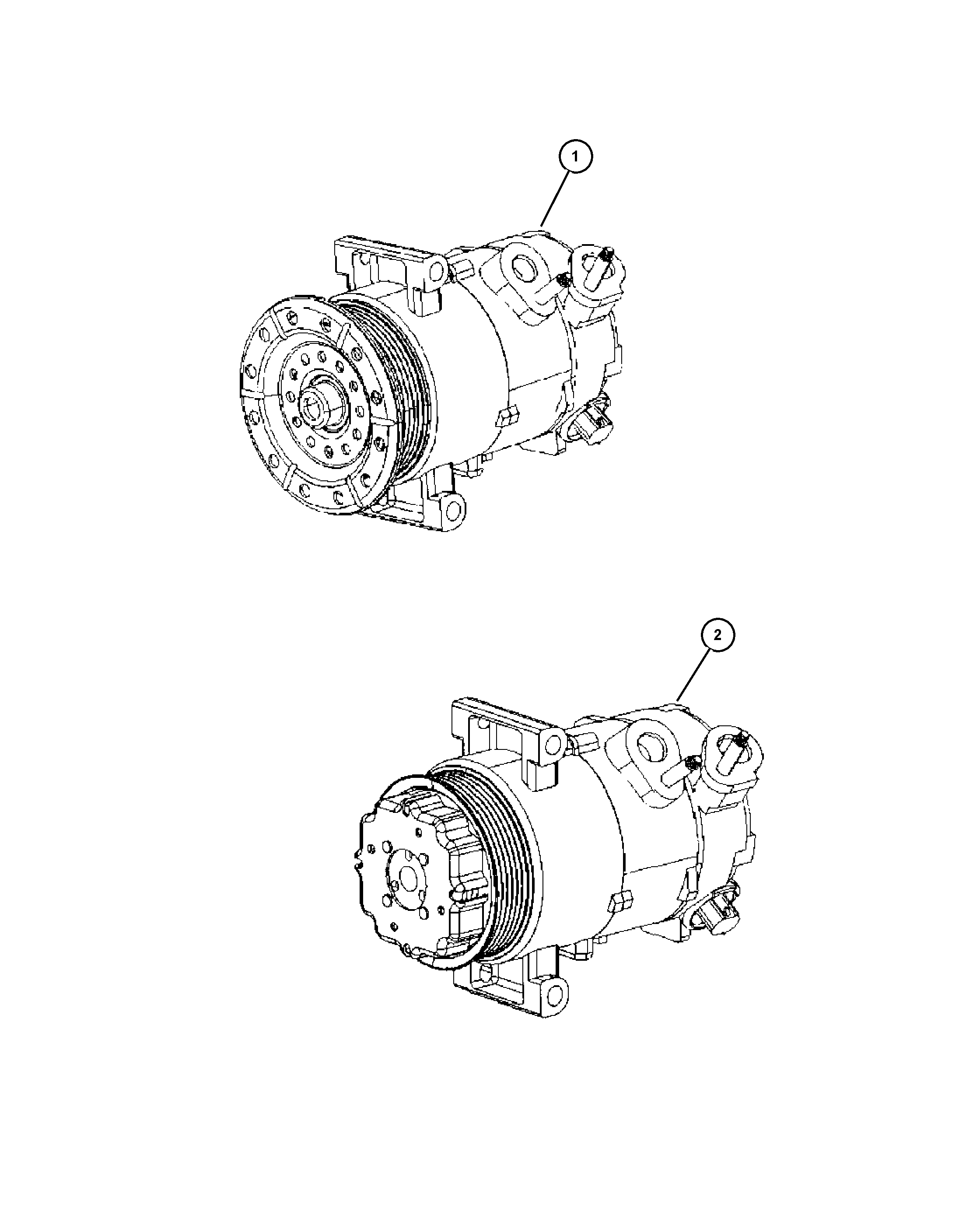 Dodge 55111 423AC - Compressor: 1 pcs. autospares.lv