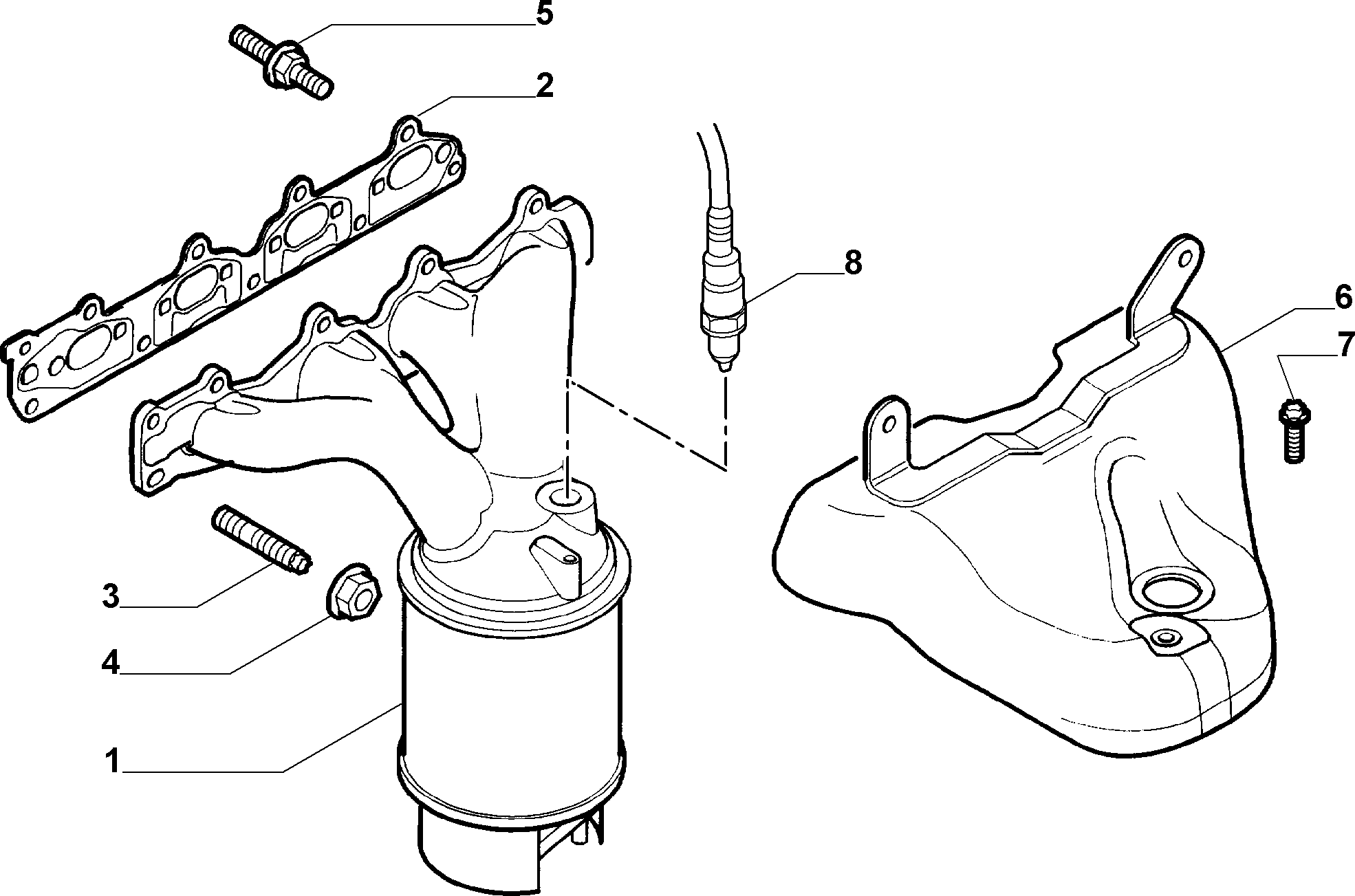 FIAT 71739275 - Lambda Sensor autospares.lv