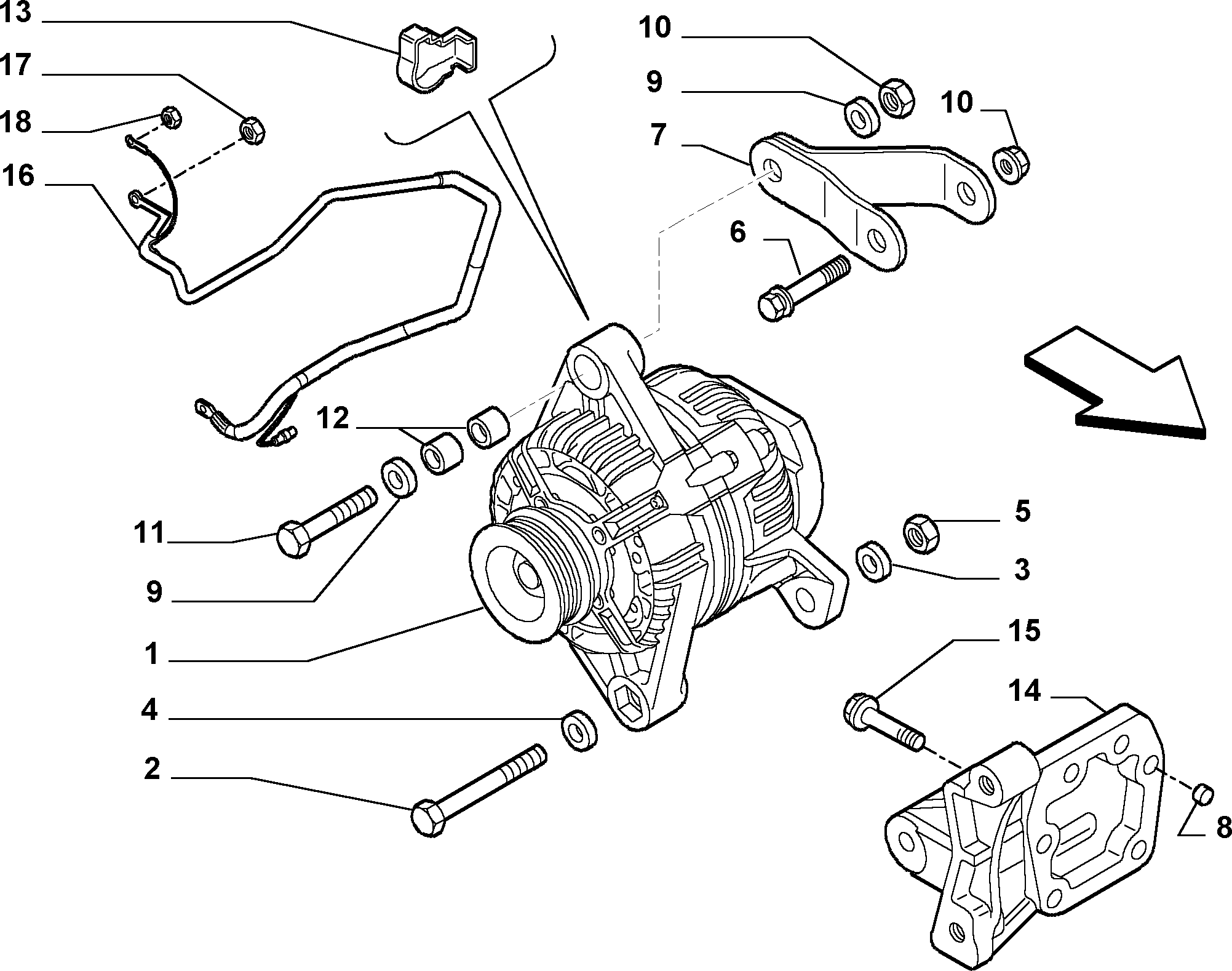 FERRARI 465 3266 7 - Current generation (var.: 1/rev.: 0): 01 pcs. autospares.lv