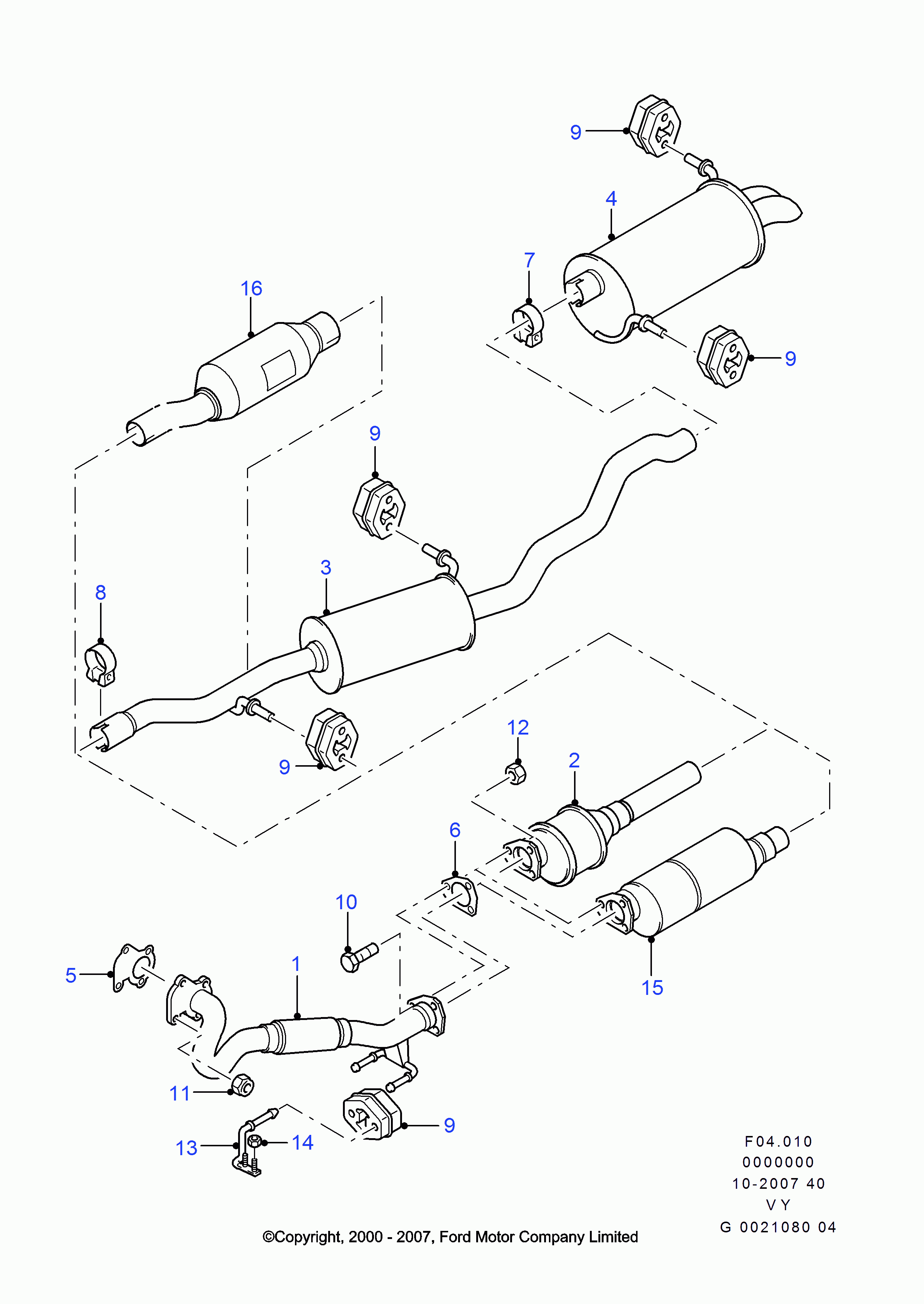 Seat 7257171 - Exhaust system with catalyst: 1 pcs. autospares.lv