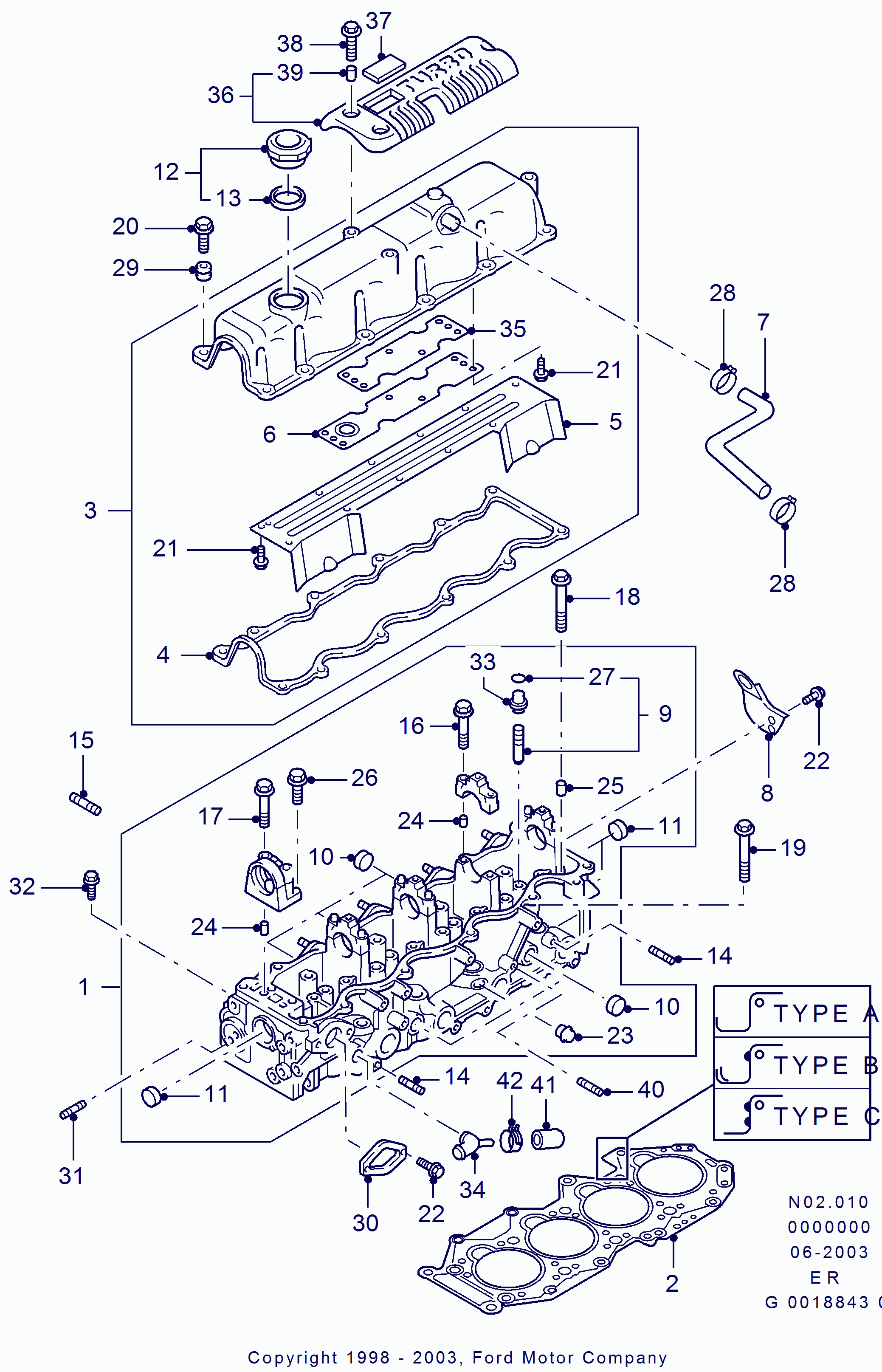 Cummins 3596223 - Cylinder head: 1 pcs. autospares.lv