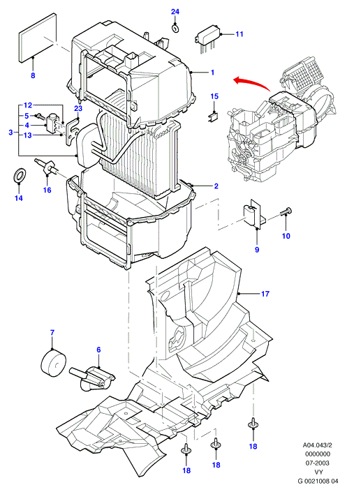 FORD 1110378 - Motor - Vent Air Nozzle autospares.lv