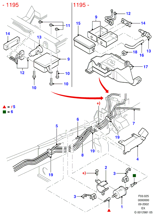 FORD 40 322 85 - Fuel lines: 1 pcs. autospares.lv