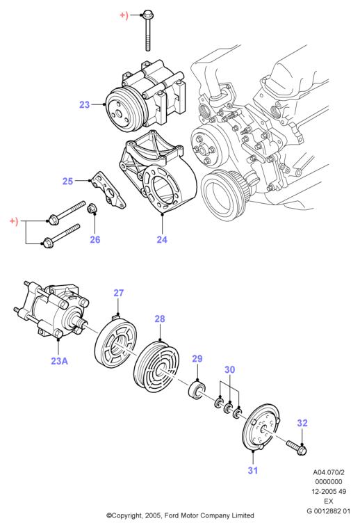 Cummins 3943348 - Air conditioning system: 1 pcs. autospares.lv