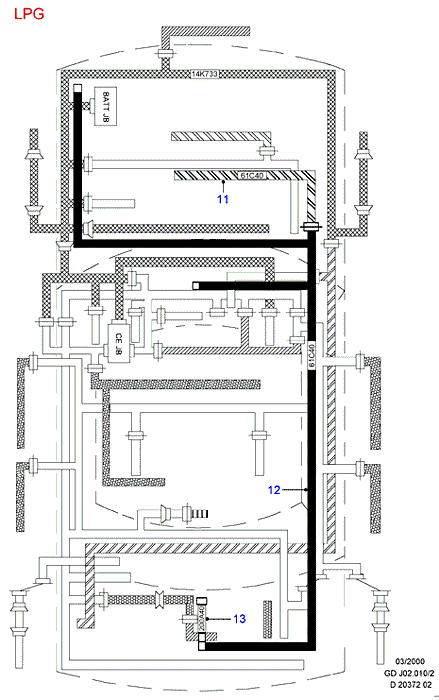 OM 1095155 - Electrical wirings: 1 pcs. autospares.lv