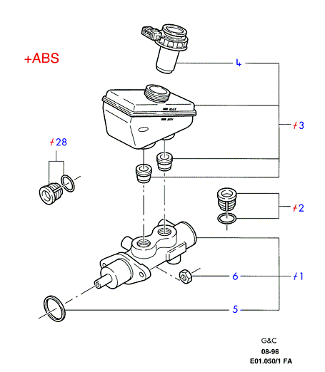 OJD Quick Brake 1050866 - Anti-lock braking system: 1 pcs. autospares.lv