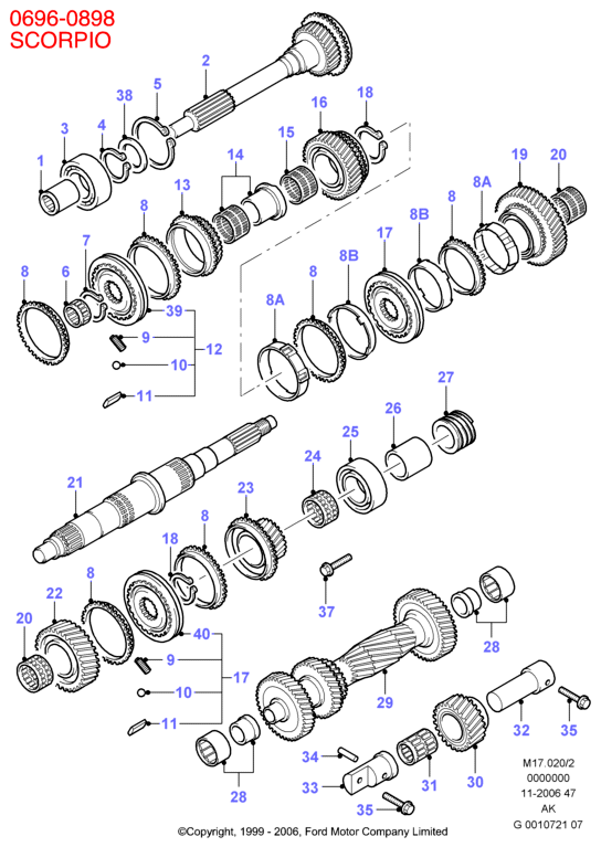 FORD 1097012 - Oil Filter autospares.lv