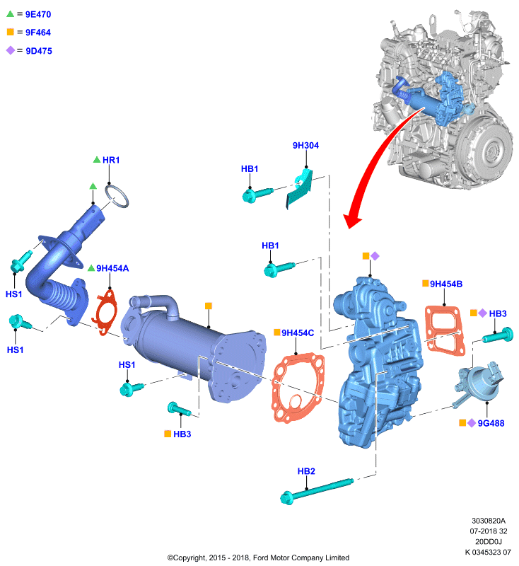 FORD 1754861 - Gasket, intake manifold autospares.lv