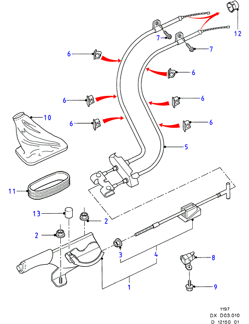 BMW 1 137 951 - Parking brake: 1 pcs. autospares.lv