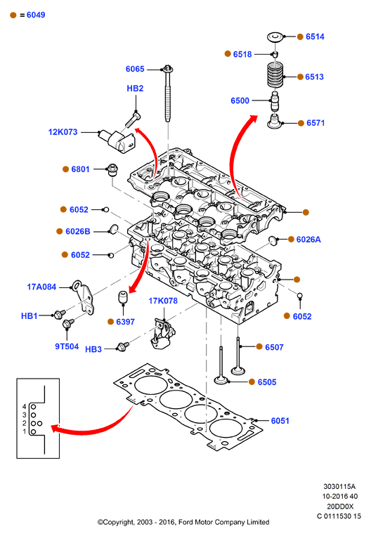 FORD 1837835 - Sensor, camshaft position autospares.lv