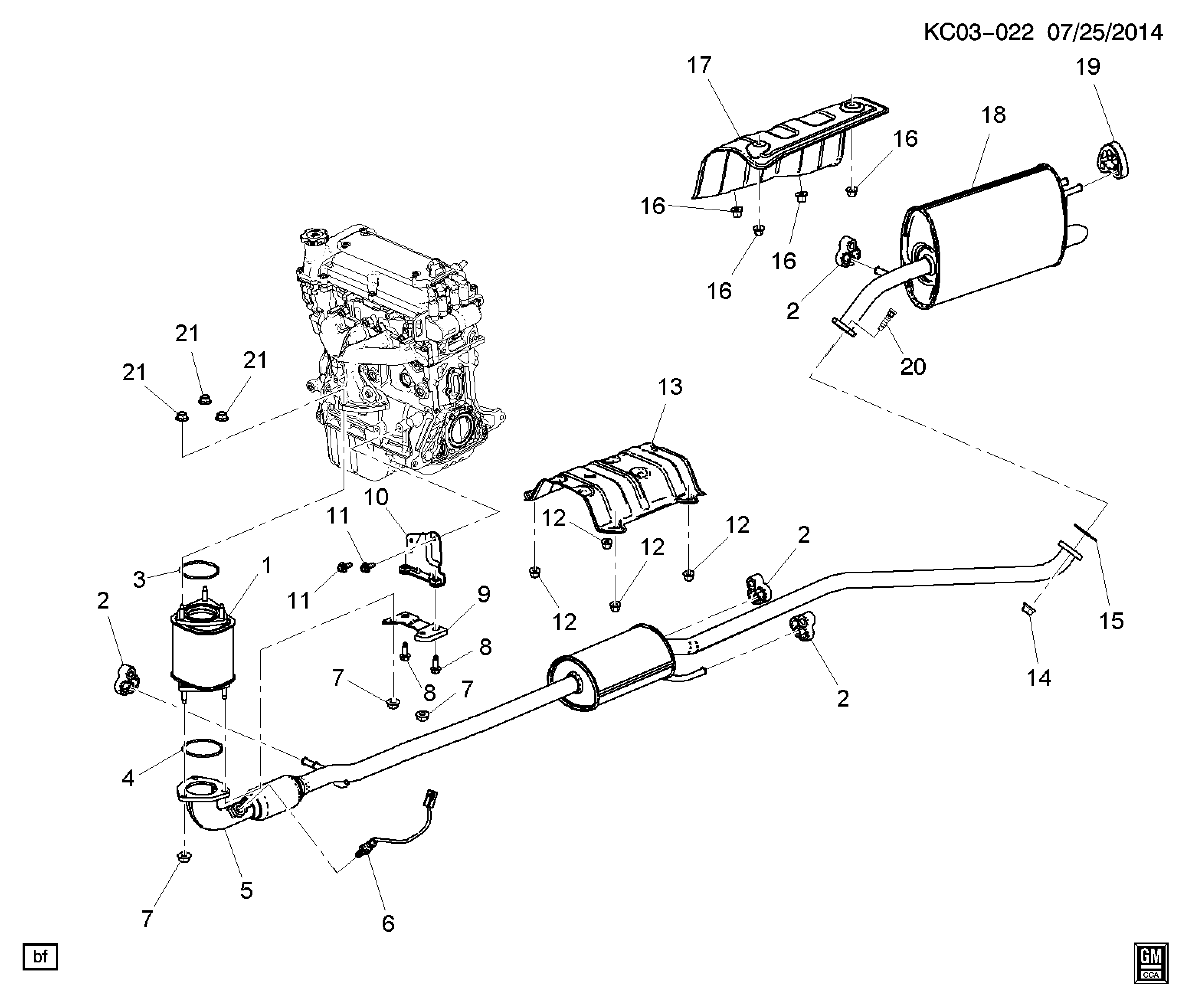 Opel 96423429 - Lambda Sensor autospares.lv