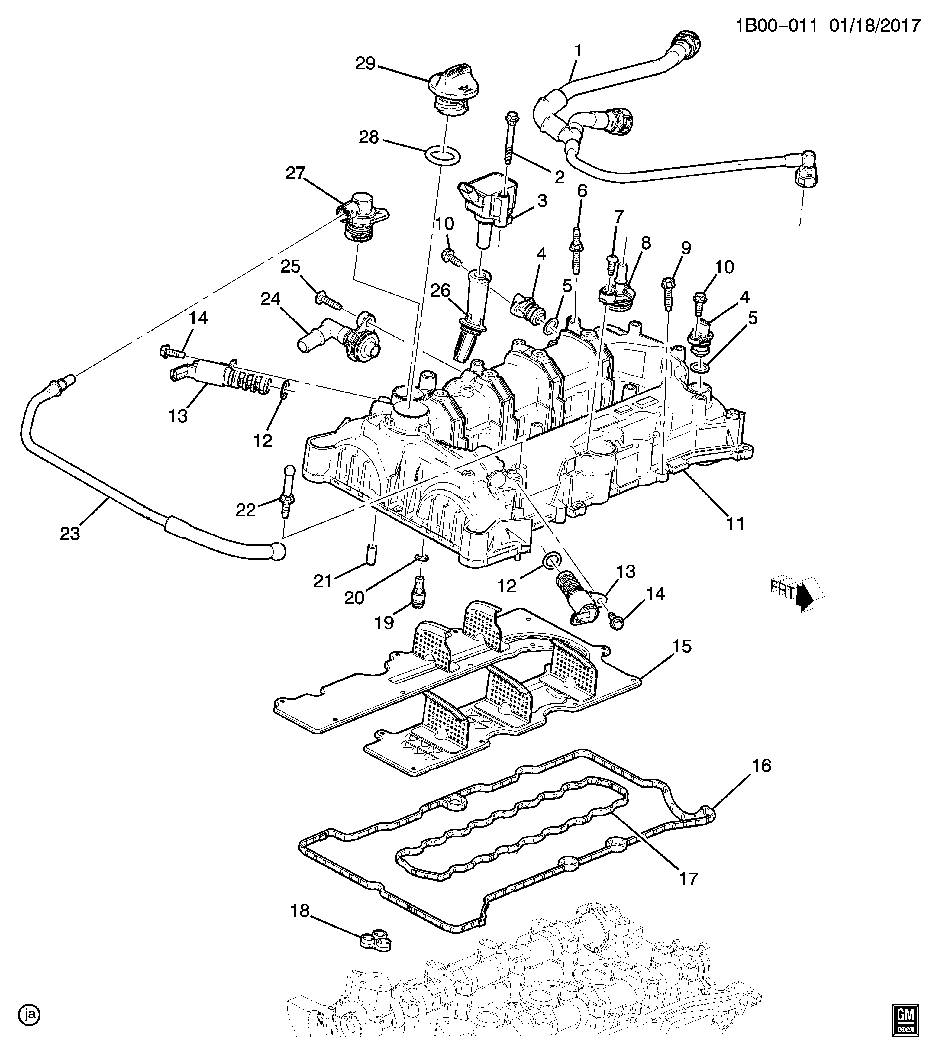 Chevrolet 12636947 - Sensor, camshaft position autospares.lv