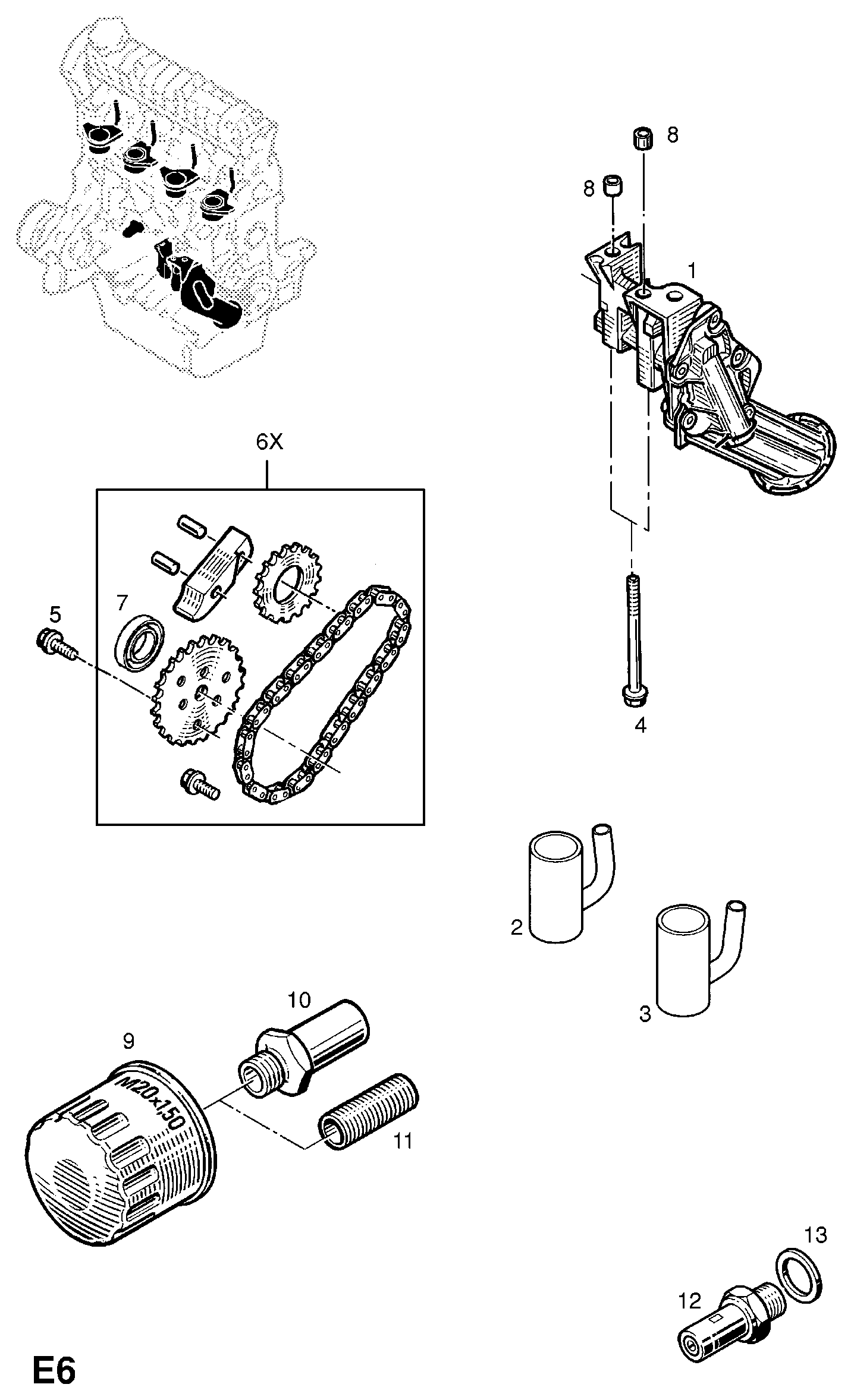 Opel 4403019 - Oil Filter autospares.lv