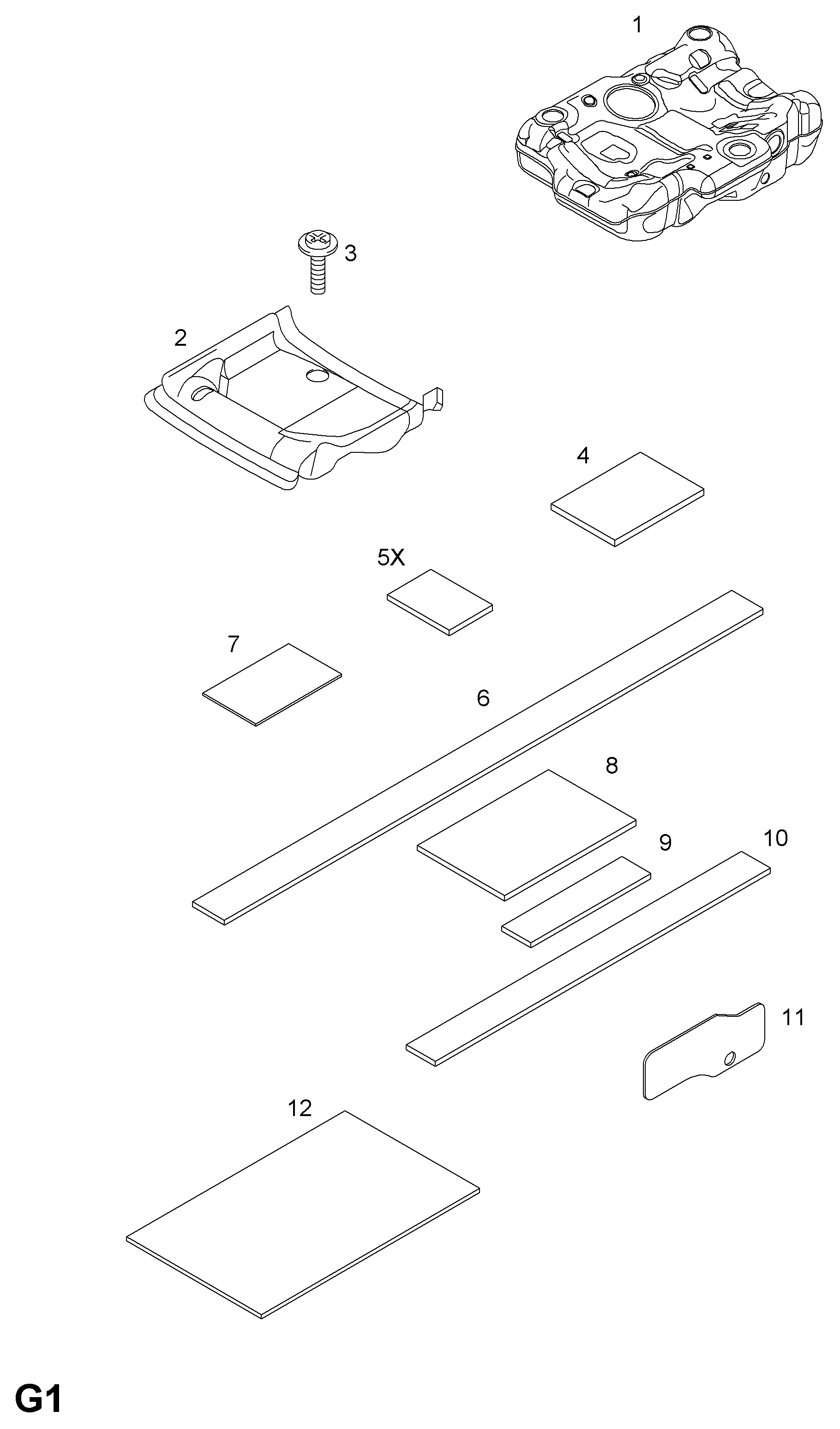 IJS 80-2155 - Fuel tank: 1 pcs. autospares.lv