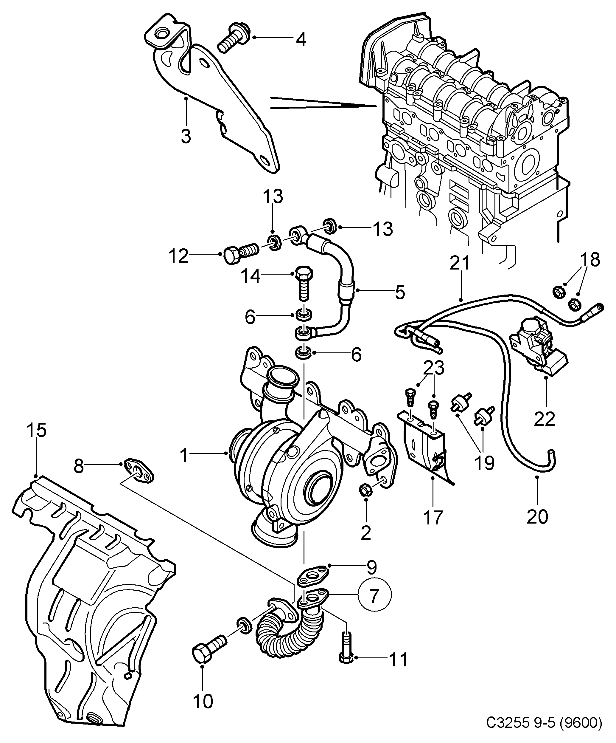 Opel 93191408 - Flange nut autospares.lv