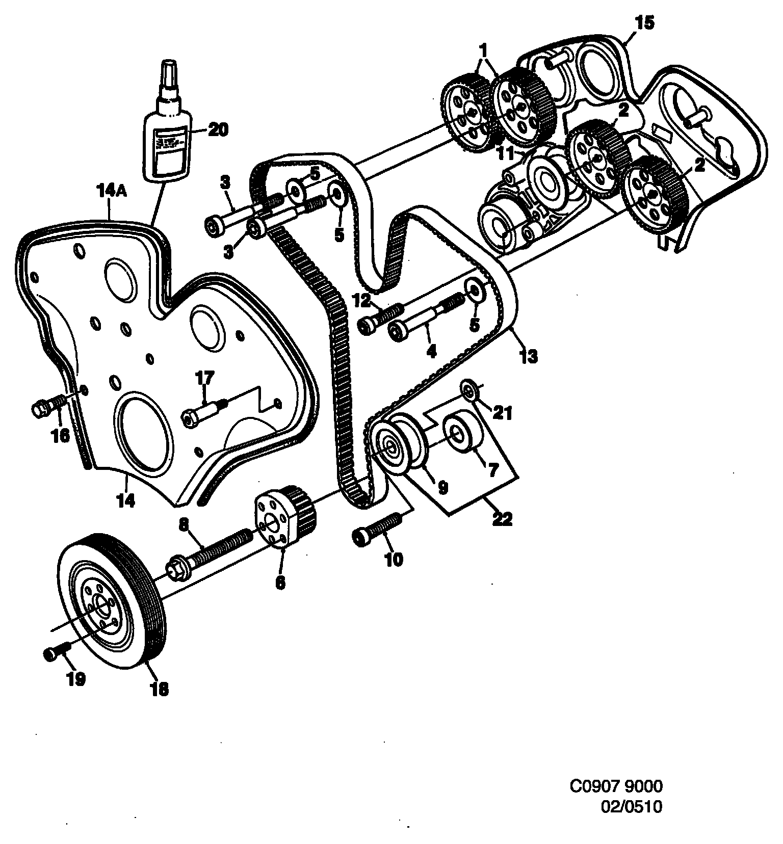 SAAB 46 21 348 - Transmission - 6-cylinder, (1994-1998) , 6-cyl: 1 pcs. autospares.lv