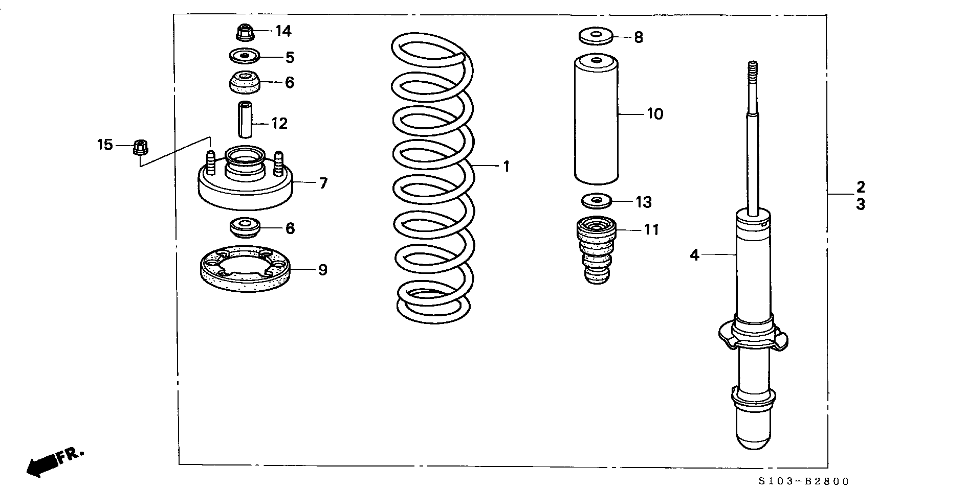 Rover 51631SS0004 - Front shock absorber: 004 pcs. autospares.lv