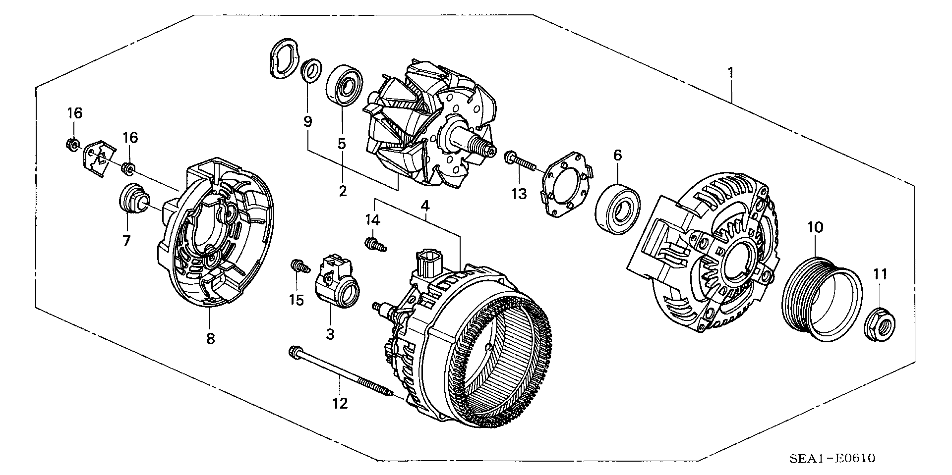 Suzuki 31100RAAA03 - Alternator (denso): 001 pcs. autospares.lv