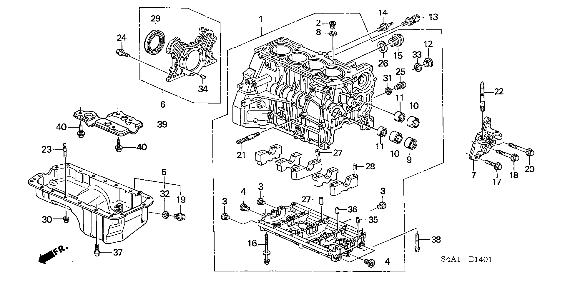 Honda 30530 P5M 013 - Knock Sensor autospares.lv