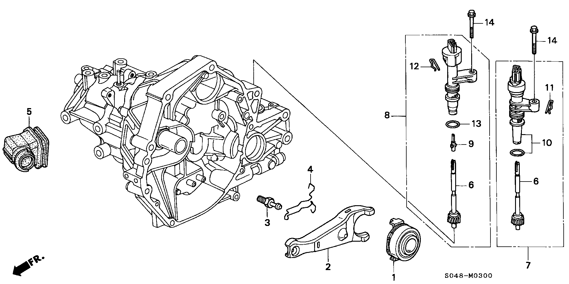 HONDA (DONGFENG) 22810-P20-003 - Clutch release (sohc): 001 pcs. autospares.lv