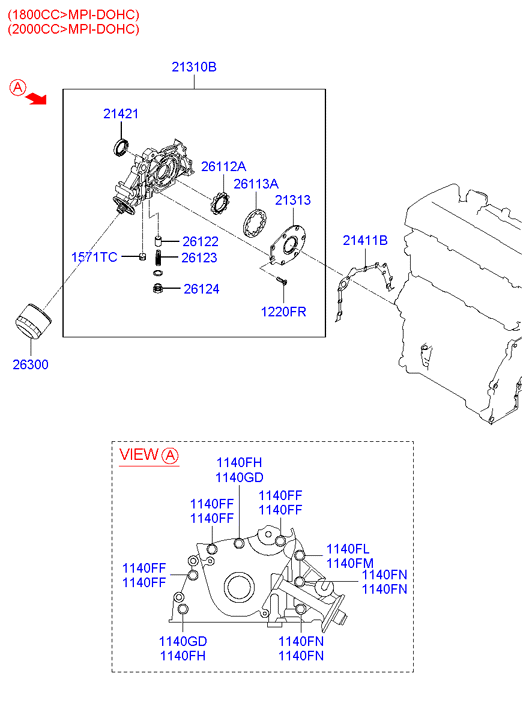 Asia Motors 26300-35502 - Oil Filter autospares.lv