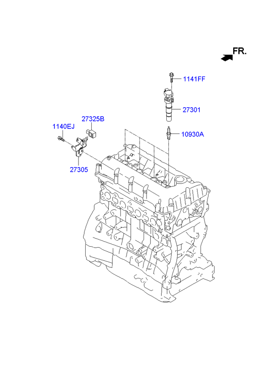 Hyundai 18845 11160 - Spark Plug autospares.lv