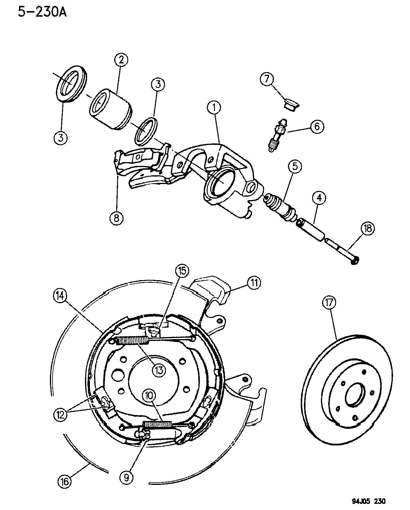 Chrysler 476 2102 - Brake Caliper autospares.lv