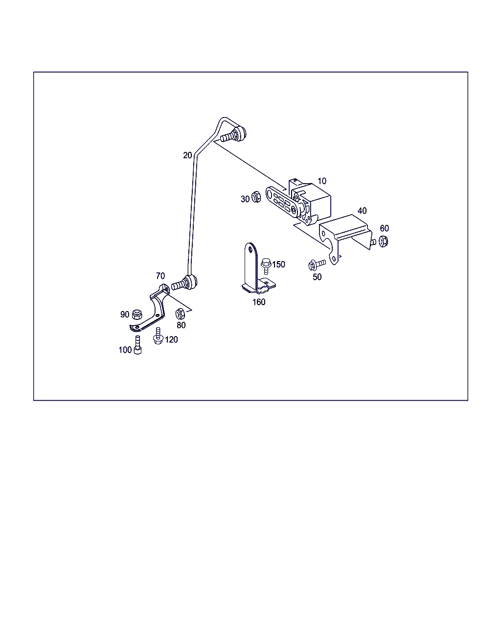 Mercedes-Benz N 000912 008219 - Regulation of dynamic headlamp range control, rear: 002 pcs. autospares.lv