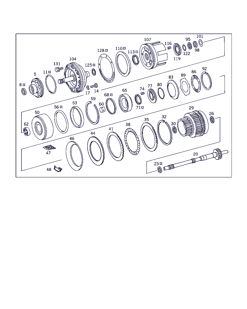 Mercedes-Benz A 010 997 49 47 - Interior transmission parts: 001 pcs. autospares.lv