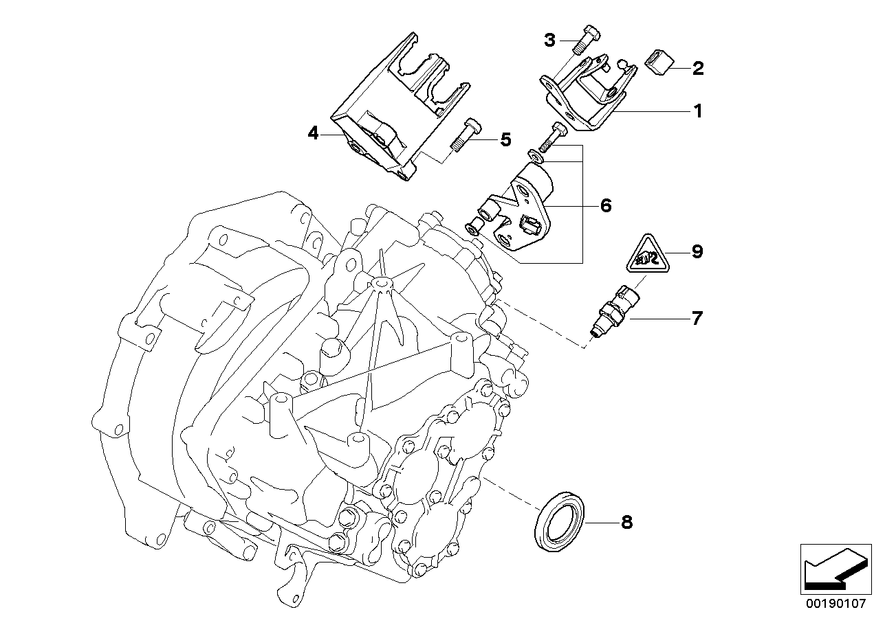 IME 23 11 7 527 716 - Switch, reverse light autospares.lv