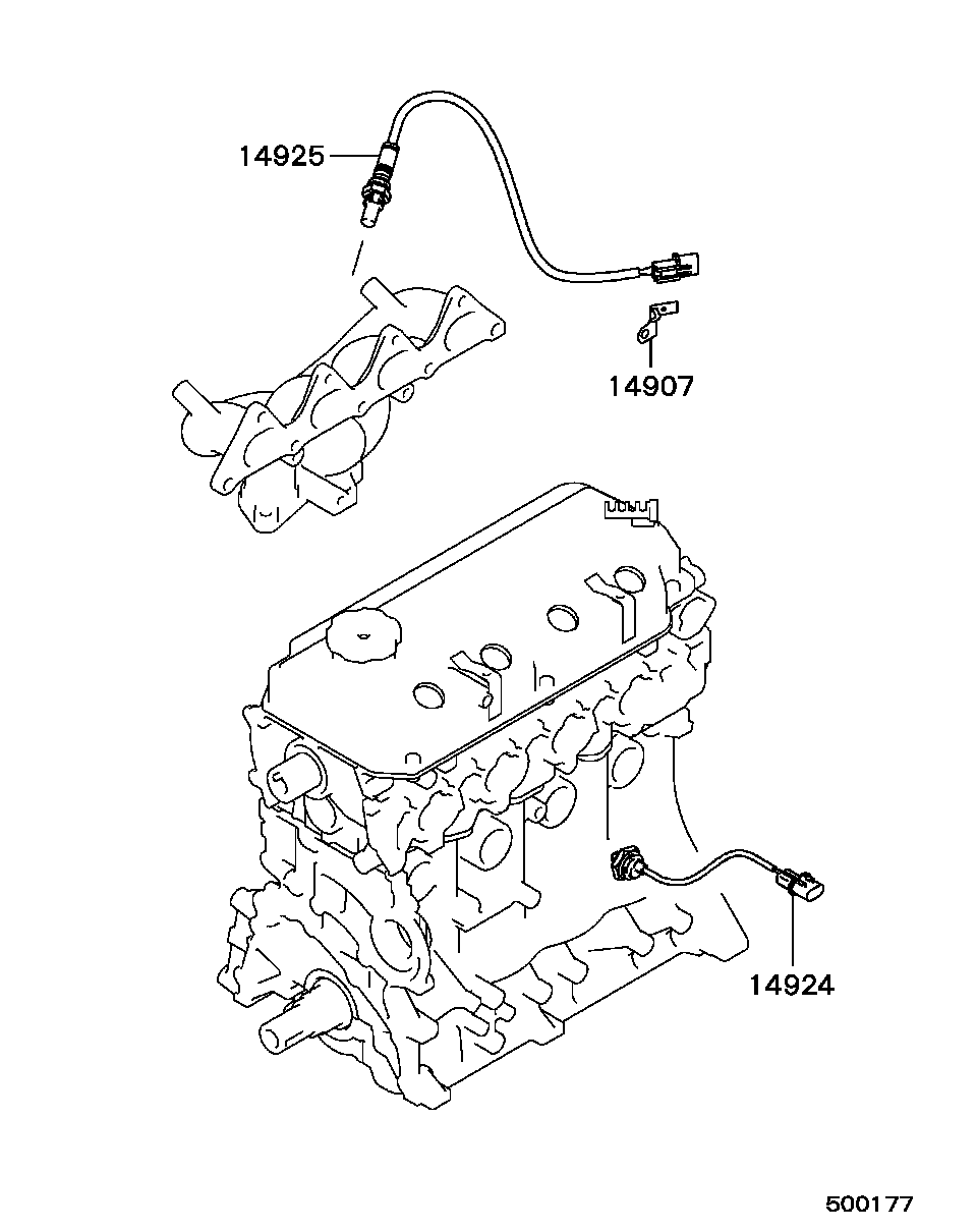 Eagle MD17 4677 - Lambda Sensor autospares.lv