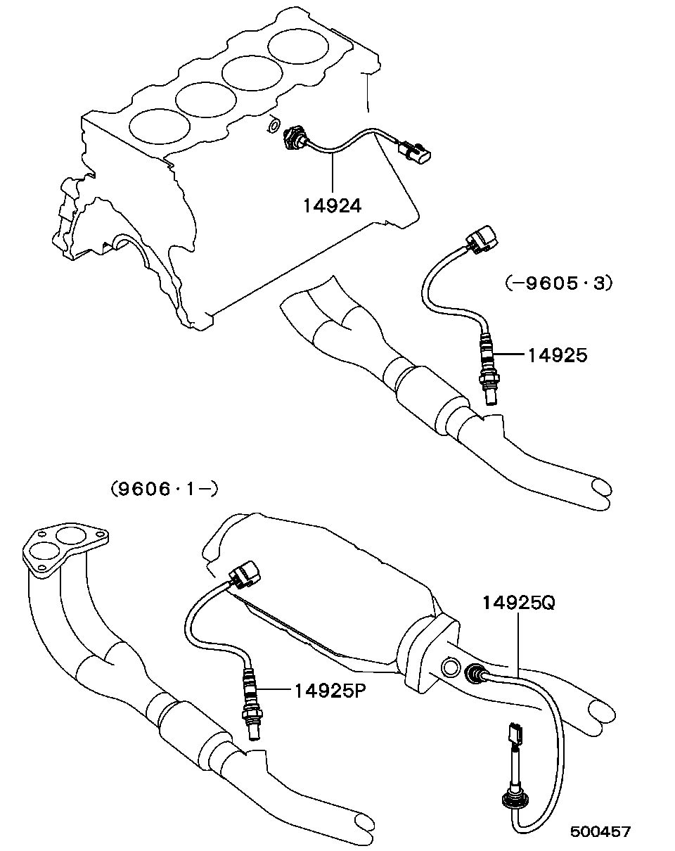 Chrysler MD 183 399 - Lambda Sensor autospares.lv